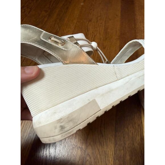 Nero Giardini Bungee Platform Wedge Sandal Size 39 - Picture 8 of 11